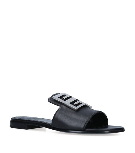 givenchy 4g flat slide mules|4G flat mules in leather in .